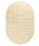 Thick oval rug​ - Shaggy Trend cream - overzicht, thumbnail