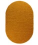 Thick oval rug​ - Shaggy Trend mustard yellow - overzicht, thumbnail