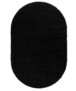 Thick oval rug​ - Shaggy Trend black - overzicht, thumbnail