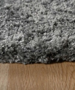 Runner rug thick - Cozy Shaggy grey - close up