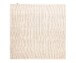 Square wool rug - Lett white - overzicht, thumbnail