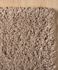 Runner rug thick - Cozy Shaggy beige - close up, thumbnail