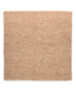Square thick rug - Shaggy Grand beige - overzicht, thumbnail
