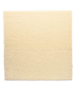 Square thick rug - Shaggy Grand cream - overzicht