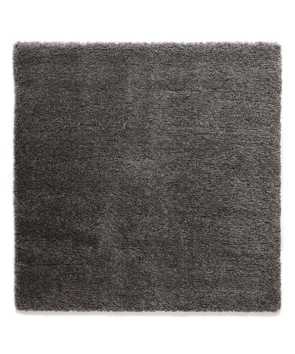 Square thick rug - Shaggy Grand dark grey - overzicht Square thick rug - Shaggy Grand dark grey - overzicht