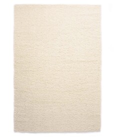 Thick rug - Shaggy Trend ivory - overzicht boven, thumbnail