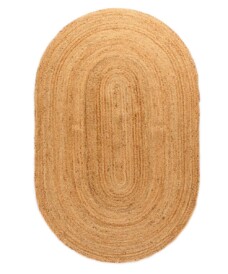 Oval jute rug - Boho & me natural - overzicht, thumbnail
