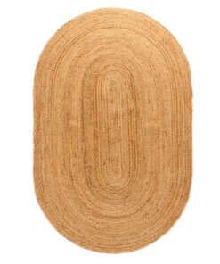 Oval jute rug - Boho & me natural - overzicht
