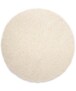 Round thick rug - Shaggy Trend ivory - overzicht, thumbnail