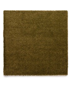 Square thick rug - Shaggy Trend olive green - overzicht, thumbnail