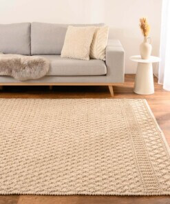 Cotton rug - Nordland ivory - sfeer