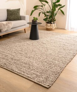 Wool rug - Agder beige - sfeer