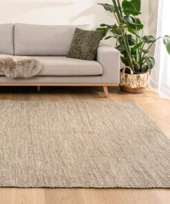 Wool rug - Odda grey/taupe - sfeer
