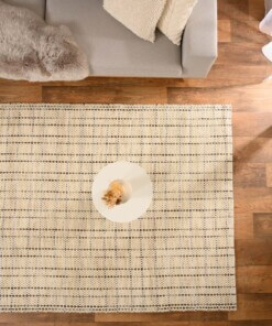 Wool rug - Verdal cream/green - overzicht sfeer, thumbnail