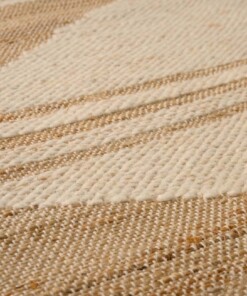 Kilim rug - Lana natural/white - close up materiaal, thumbnail