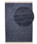 Viscose rug - Gem blue - overzicht boven, thumbnail