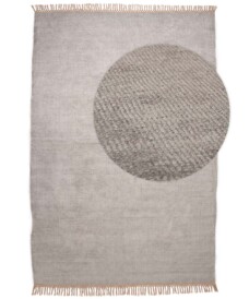 Viscose rug - Gem grey - overzicht, thumbnail