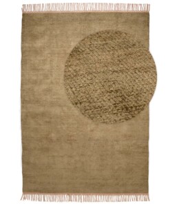 Viscose rug - Gem olive green - overzicht