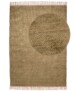 Viscose rug - Gem olive green - overzicht, thumbnail