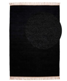 Viscose rug - Gem black - overzicht, thumbnail