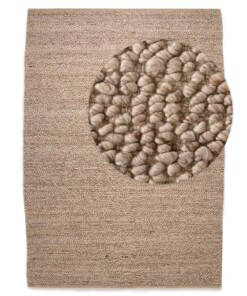 Wool rug - Agder beige - overzicht