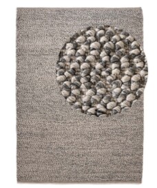 Wool rug - Agder grey - overzicht, thumbnail