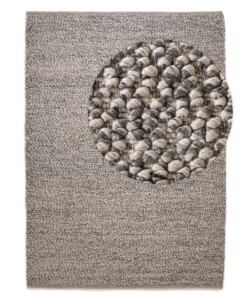 Wool rug - Agder grey - overzicht, thumbnail