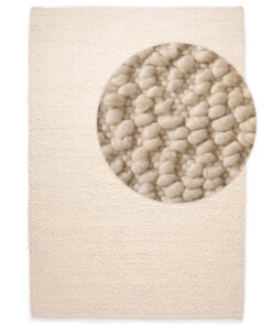 Wool rug - Agder white - overzicht, thumbnail