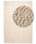 Wool rug - Agder white - overzicht, thumbnail