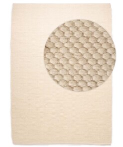 Wool rug - Odda white - overzicht, thumbnail