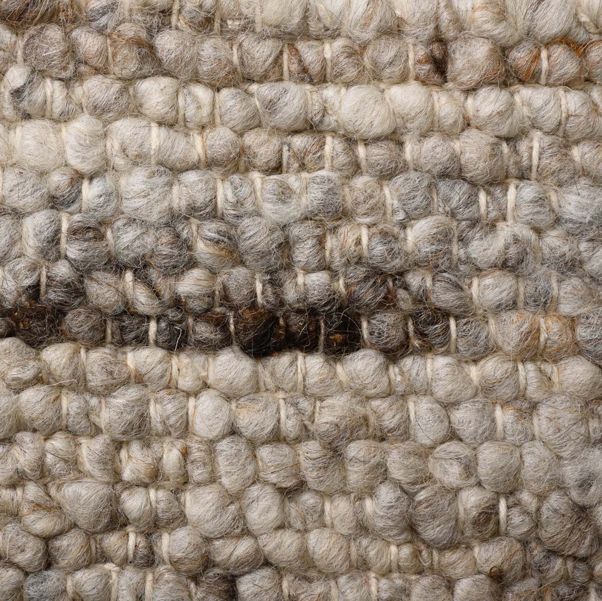 Wool rug - Tinn grey - close up materiaal Wool rug - Tinn grey - close up materiaal