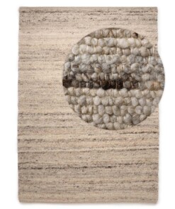 Wool rug - Tinn grey - overzicht