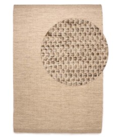Wool rug - Ulstein natural/grey - overzicht, thumbnail