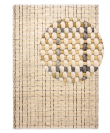 Wool rug - Verdal cream/green - overzicht, thumbnail