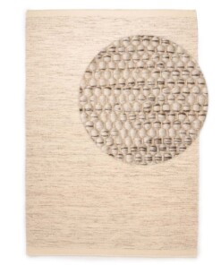 Wool rug - Ulstein white/grey - overzicht