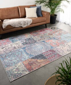 Patchwork rug - Fade Dreamer multi - sfeer