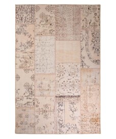 Patchwork rug - Fade Heritage beige - overzicht boven, thumbnail