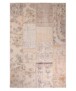 Patchwork rug - Fade Heritage beige - overzicht boven, thumbnail