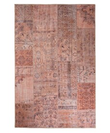 Patchwork rug - Fade Heritage beige/terracotta - overzicht boven, thumbnail