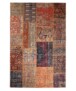 Patchwork rug - Fade Heritage blue/multi - overzicht boven, thumbnail