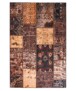 Patchwork rug - Fade No.1 gold/brown - overzicht boven, thumbnail