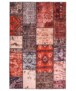 Patchwork rug - Fade No.1 red/multi - overzicht boven, thumbnail