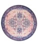 Vintage round rug - Fade No.2 multi - overzicht boven, thumbnail