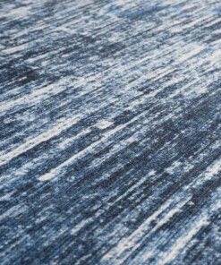Vintage rug - Fade Blend blue - close up materiaal, thumbnail