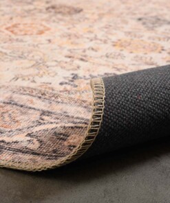 Vintage rug - Fade Charm beige - close up vouw, thumbnail Vintage rug - Fade Charm beige - close up vouw, thumbnail