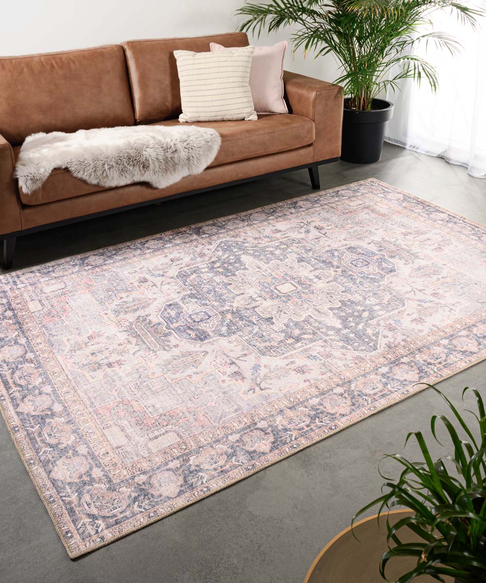 Vintage rug - Fade Classic beige - sfeer Vintage rug - Fade Classic beige - sfeer