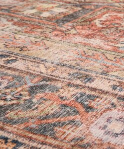 Vintage rug - Fade Essence beige - close up materiaal, thumbnail