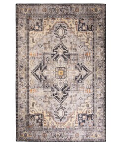 Vintage rug - Fade Mellow grey - overzicht boven