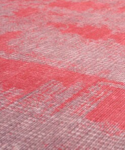 Vintage rug - Fade Mystic pink - close up materiaal, thumbnail