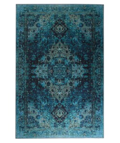 Vintage rug - Fade No.2 blue - overzicht boven